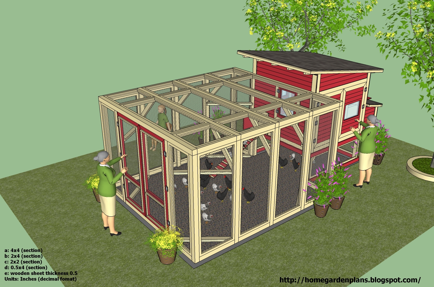  Chicken Coop Plans Construction - Chicken Coop Design - How To Build A