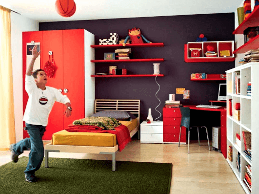 Dekorasi Kamar Tidur Anak Laki Laki Minimalis Sederhana interior kamar tidur anak laki laki