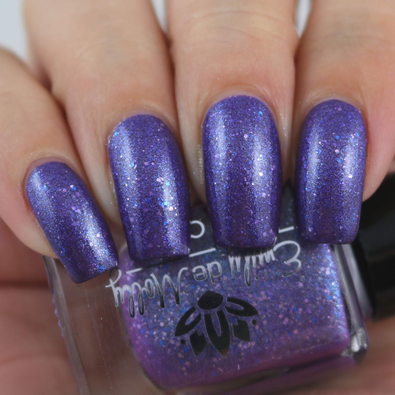 Emily de Molly LE131 swatched by Olivia Jade Nails