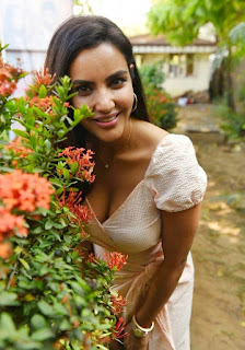 Tamil Actress Priya Anand Stills At LKG Movie Press Meet Tamil Actress Priya Anand Stills At LKG Movie Press Meet