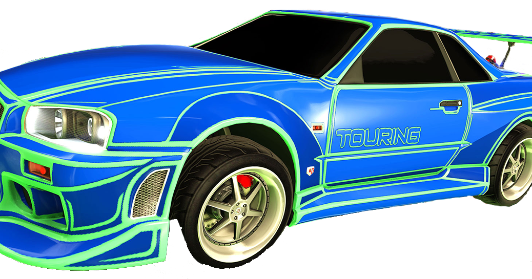 RENDER NISSAN GTR SKYLINE ROCKET LEAGUE: nissan gtr skyline rocket