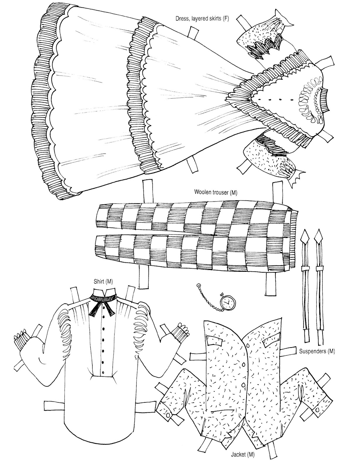 Mostly Paper Dolls Too! Make Your Own Paper Dolls