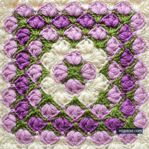 Crochet Square Blanket - Free Pattern