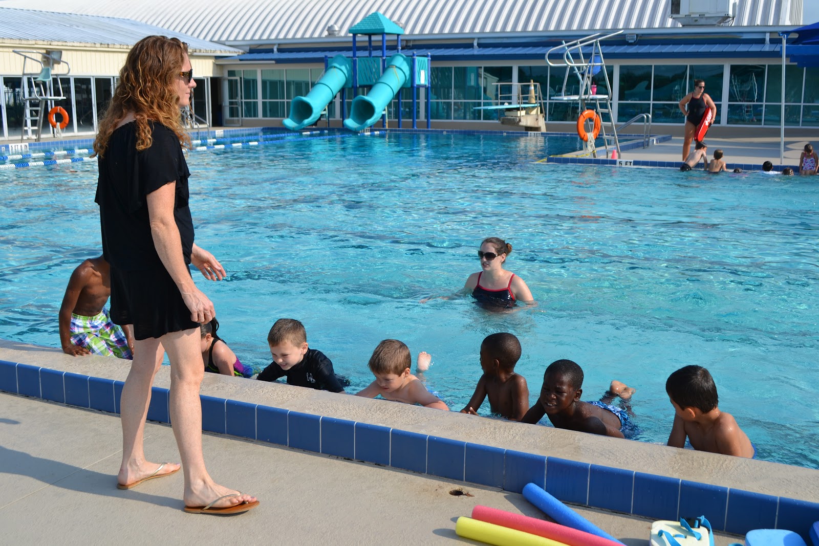 The Glenn Gang Kindergarten Swim Lessons at the YMCA