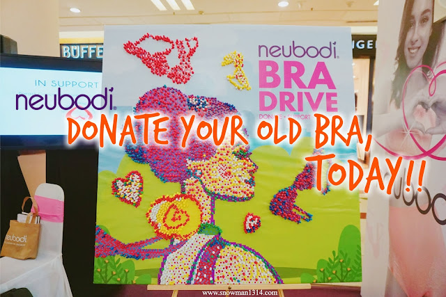 Bring Your Old Bras To DONATE. SUPPORT. RECYCLE” Neubodi Bra Drive 2017 In  Conjunction Of International Breast Cancer Awareness Month! - Mouse Mommy  Treats