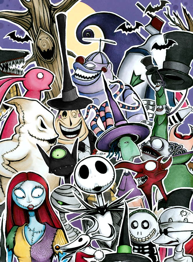 All Nightmare Before Christmas Characters Images & Pictures - Becuo