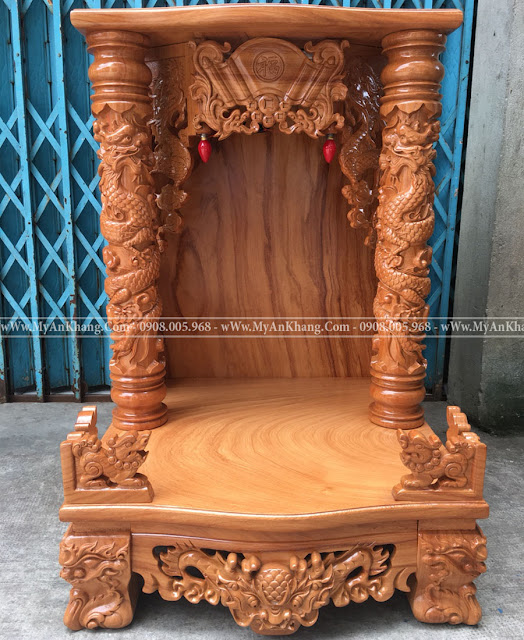 Bàn thờ ông địa thần tài đẹp giá rẻ kích thước 61x61x88 Bàn thờ ông địa thần tài đẹp giá rẻ kích thước 61x61x88