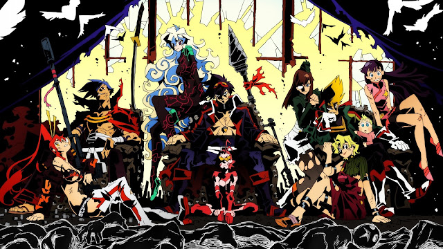 4. Tengen Toppa Gurren Lagann انميات تشبه الهجوم على العمالقة