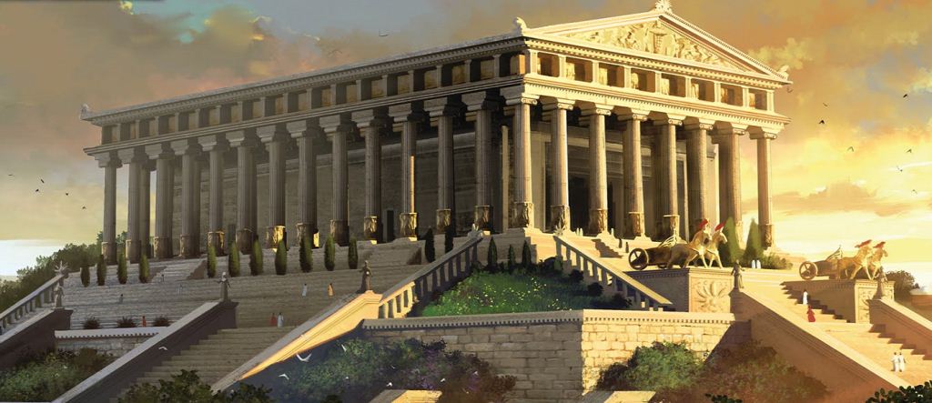 Mausoleum di Halicarnassus Mausoleum di Halicarnassus Adalah kuburan yang dibangun oleh Ratu Artemisia untuk mengenang suaminya Raja Maulosus dari Caria
