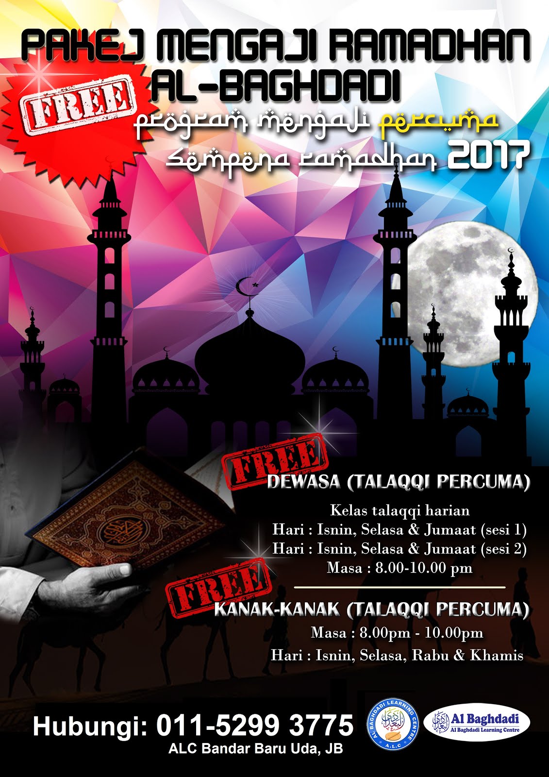 Pakej Mengaji Ramadhan PERCUMA