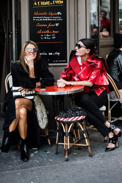  Anna Dello russo and Giovanna Battaglia 