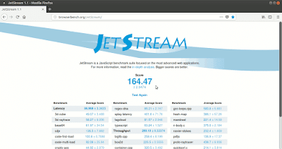 JetStream Firefox acelerado