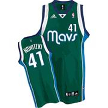 dirk nowitzki green jersey