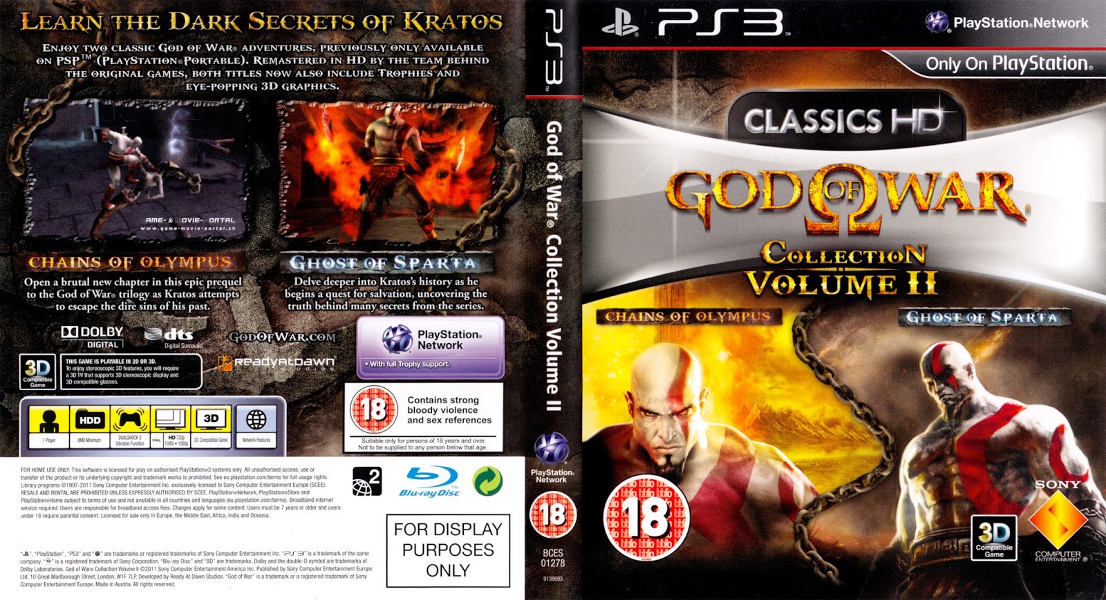 °REC° God Of War Origins Collection