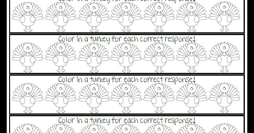 Little Literacy Learners: Color a Turkey FREEBIE