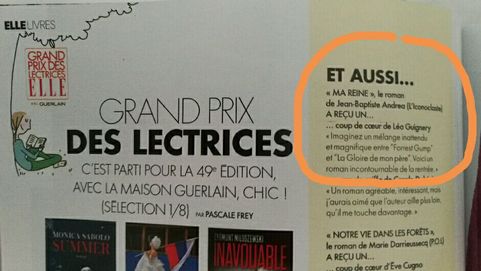 Léa Touch Book dans ELLE !