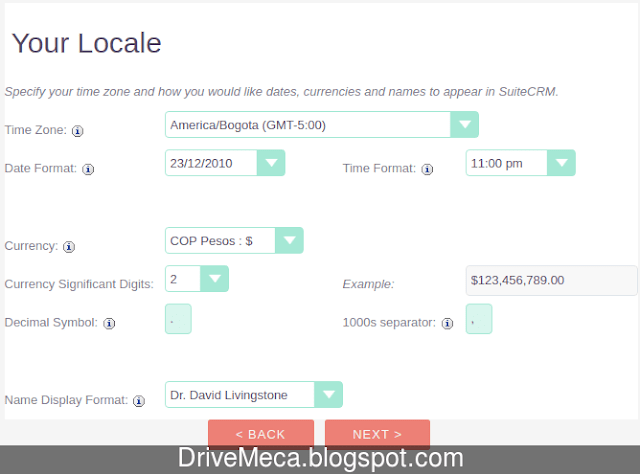 Activamos zona horaria, hora, fecha y demas datos para nuestro CRM Activamos zona horaria, hora, fecha y demas datos para nuestro CRM