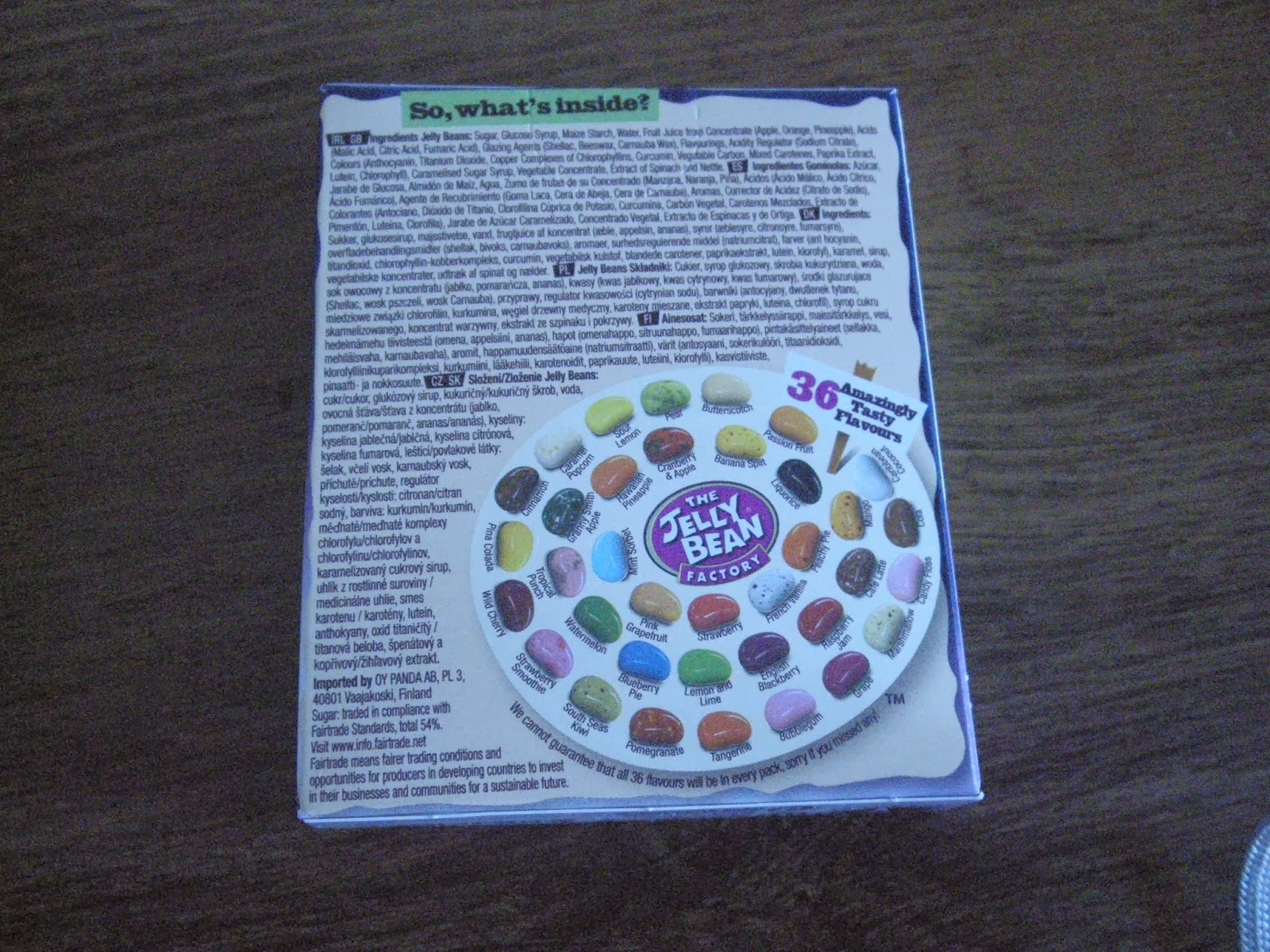 Świat Wotsona The Jelly Bean Factory!