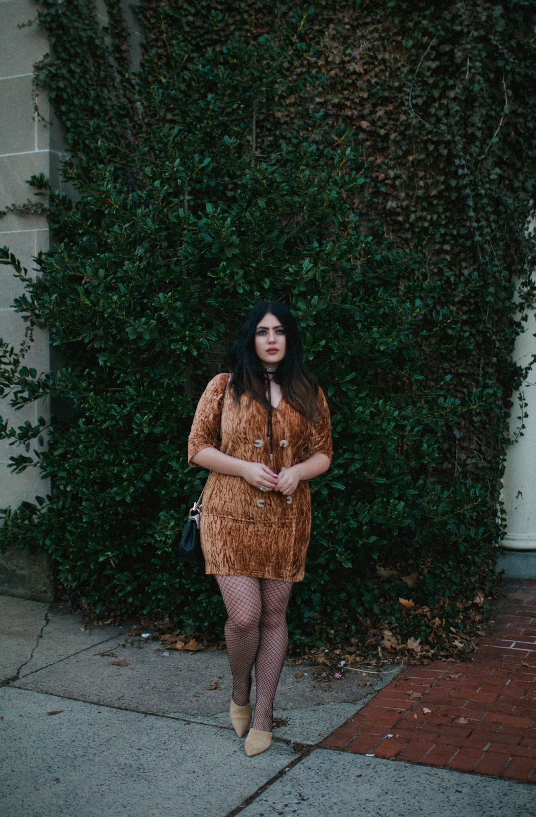 Plus Size Blog Velvet Dress plus, size, curvy, fashion, blogger,