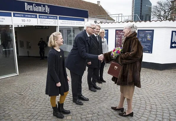 Queen Margrethe attended opening of Queen's Wardrobe special exhibition in the Old Town of Aarhus