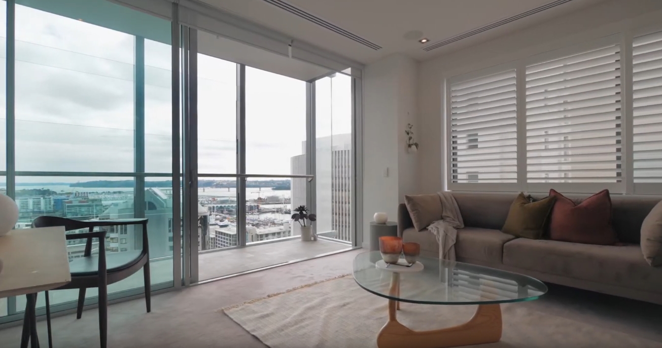 18 Photos vs. 1905/26 Albert St, Auckland, New Zealand Condo Interior Design Tour