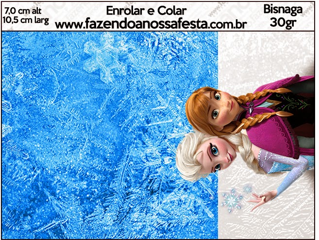 Frozen Nevando: Etiquetas para Candy Bar para Imprimir Gratis. Etiquetas de Frozen para imprimir gratis.