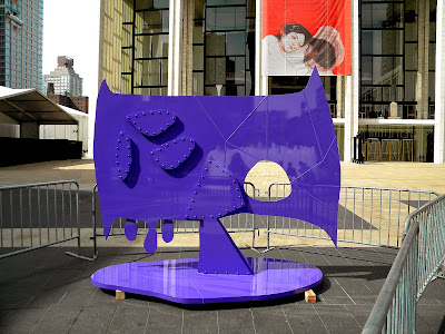 Melt to Earth sculptures at Lincoln Center