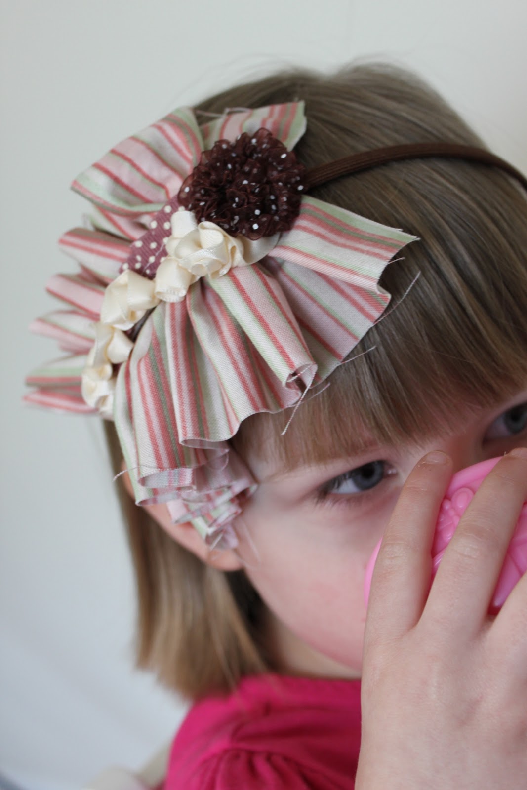 sew easy being green A Little of Everything Headband Tutorial