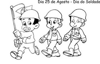Resultado de imagem para dia do soldado 25 de agosto exercito atividades