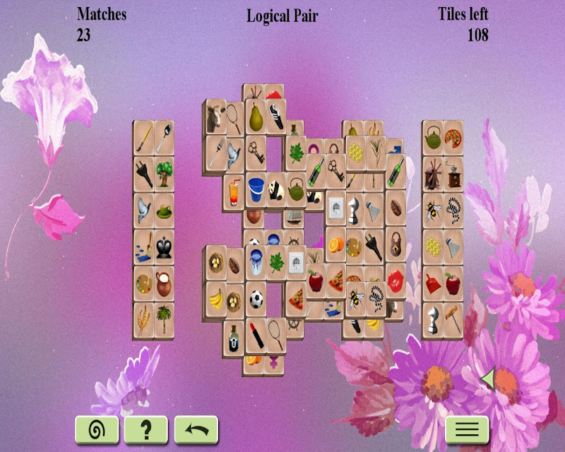 Adeli Games Flowers Mahjong