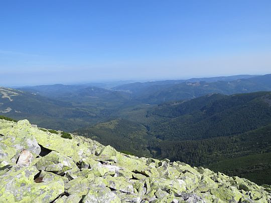 Dolina potoku Łopuszna (ukr. Лопушна). Dolina potoku Łopuszna (ukr. Лопушна).