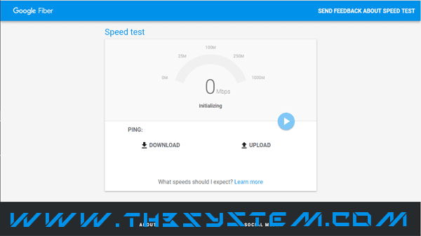 Try now the new service from Google to measure your Internet speed