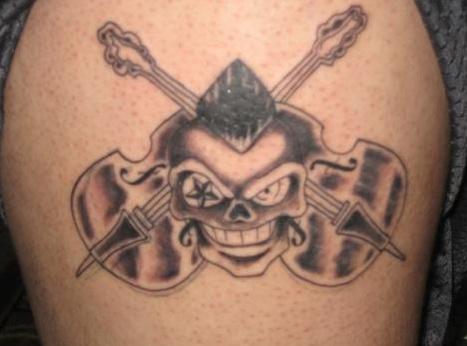 Bass Guitar Tattoos | Best Art Designs