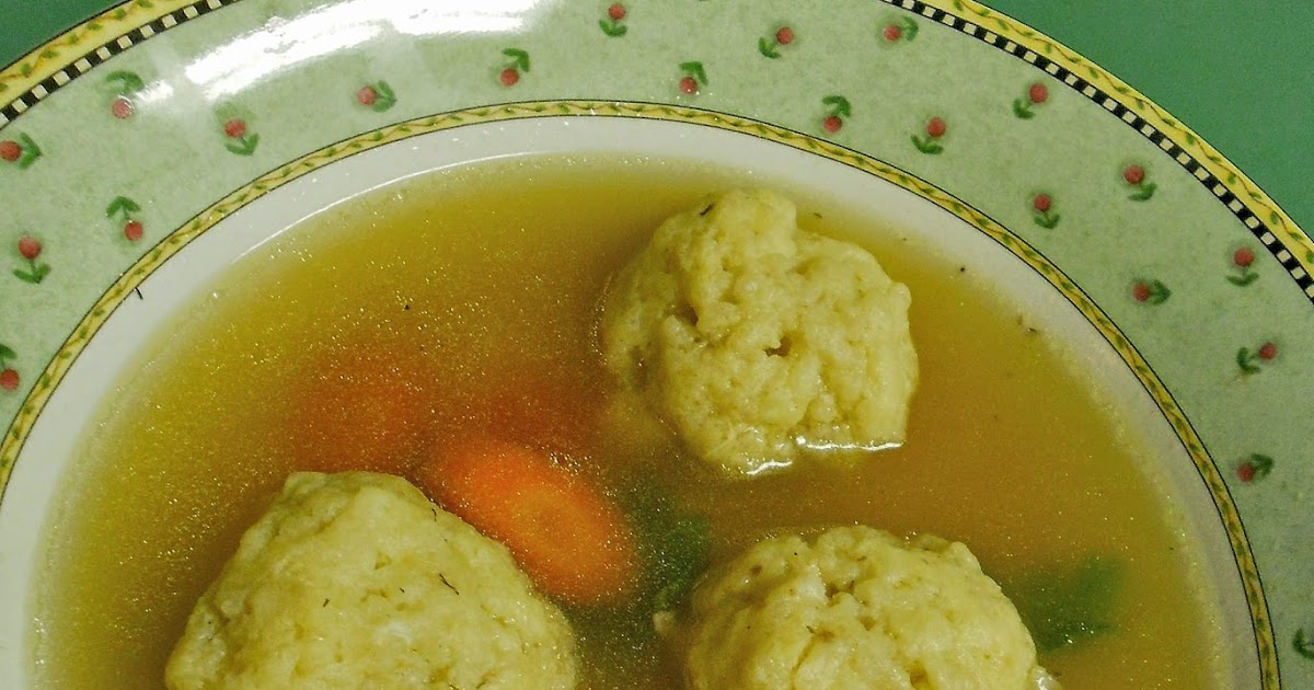 Dining Dish: How to make matzo, matzoh, matza, matzah balls: L’shanah tova