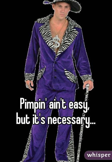 Pimpin Aint Easy but its necessary. PYGear.com