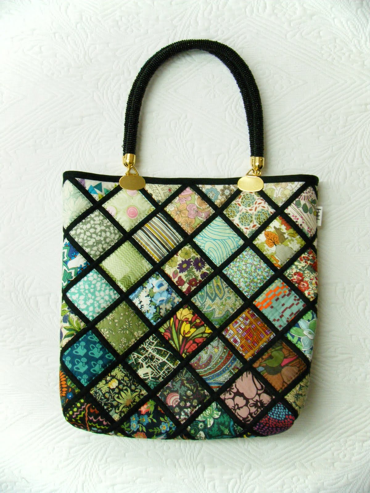 Quilting inspiration: Patchwork Mariko Japan: New bags: Mariko&#39;s new released bags: available at ...
