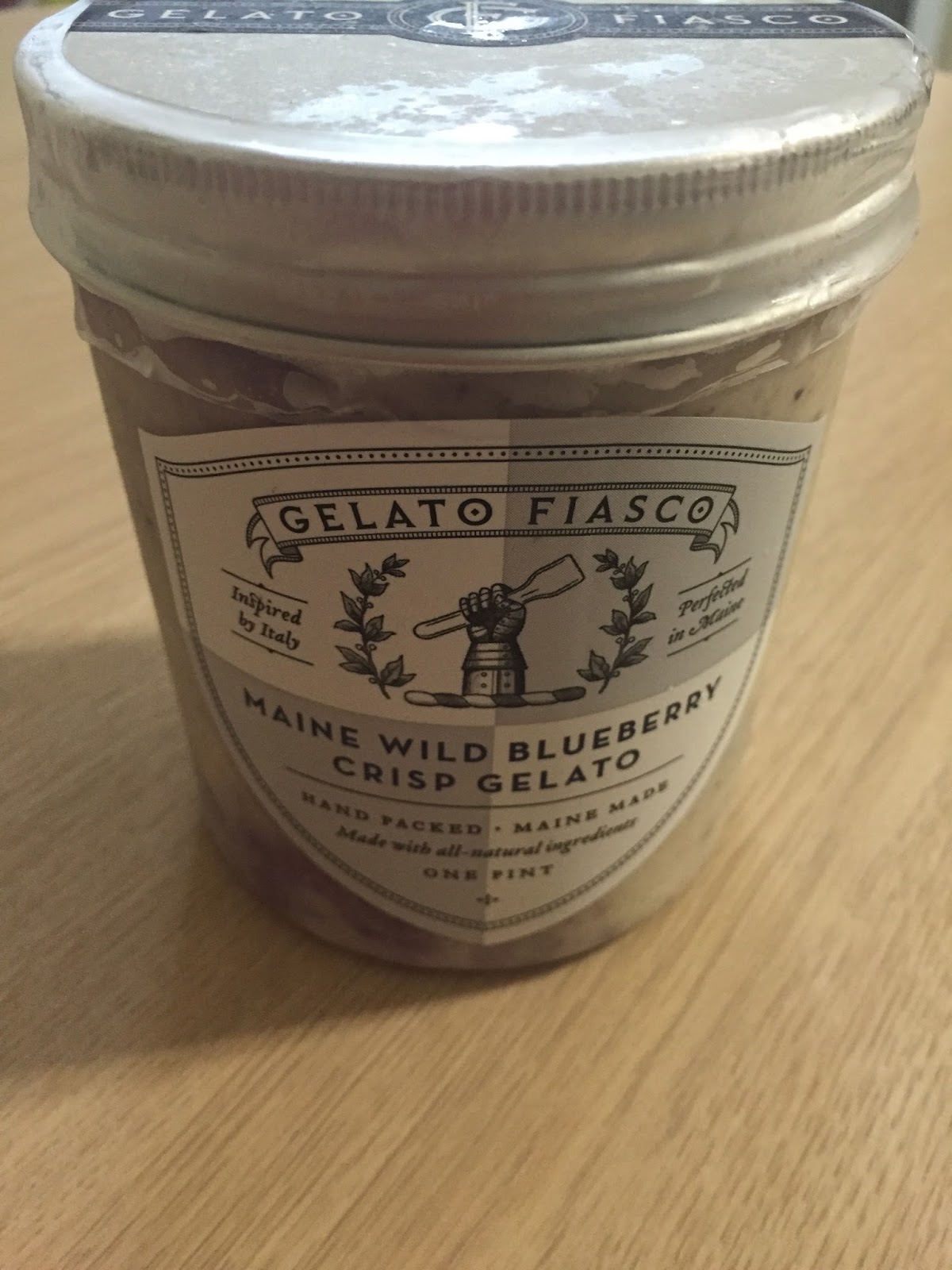 Gelato Fiasco Maine Wild Blueberry Crisp