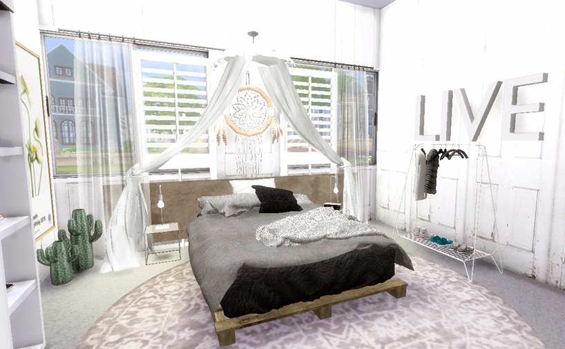 Zen Bedroom Sims4luxury