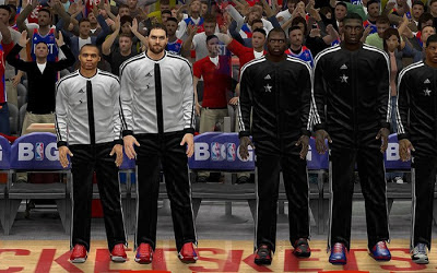 NBA 2K13 All-star game Warm-up Uniforms Patch