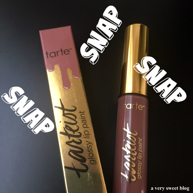 Tarte Tarteist Glossy Lip Paint Review & Swatches A Very Sweet Blog