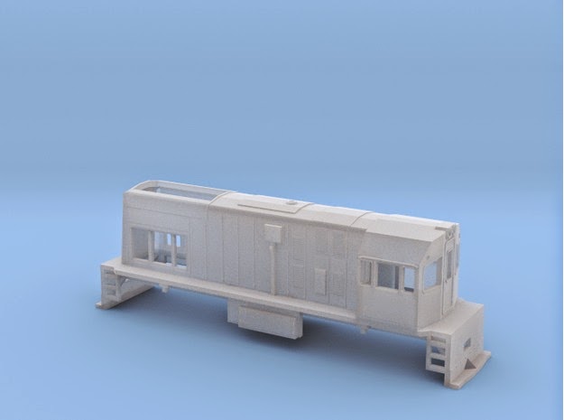  Railway Models (Kiwi Trains): NZR Locomotive Shells for HO 1:87