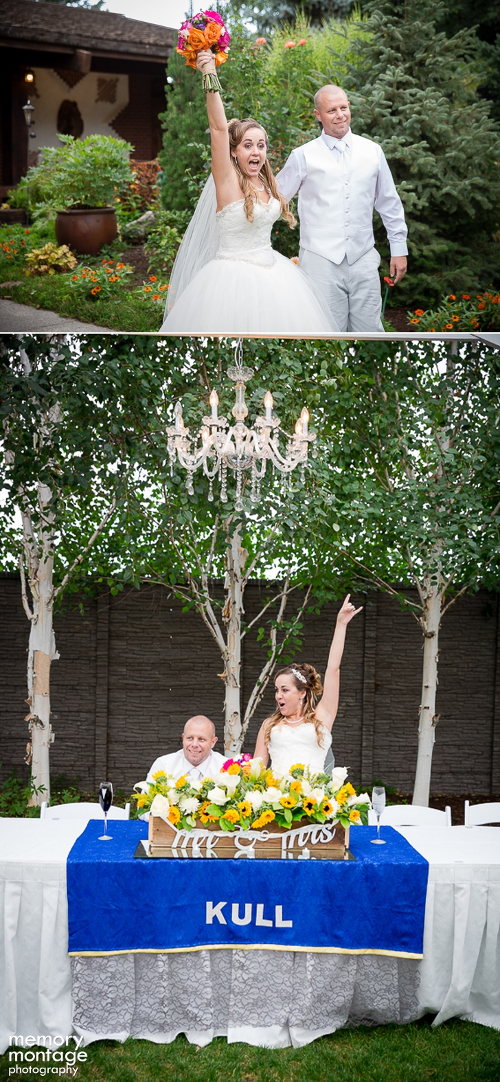 Memory Montage Photography Cascade Garden Wedding || Kristi + Riley Kull