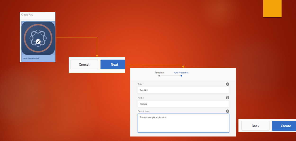 AEM Mobile AEMM Create an APP in AEM And Mapping with AEM Mobile On