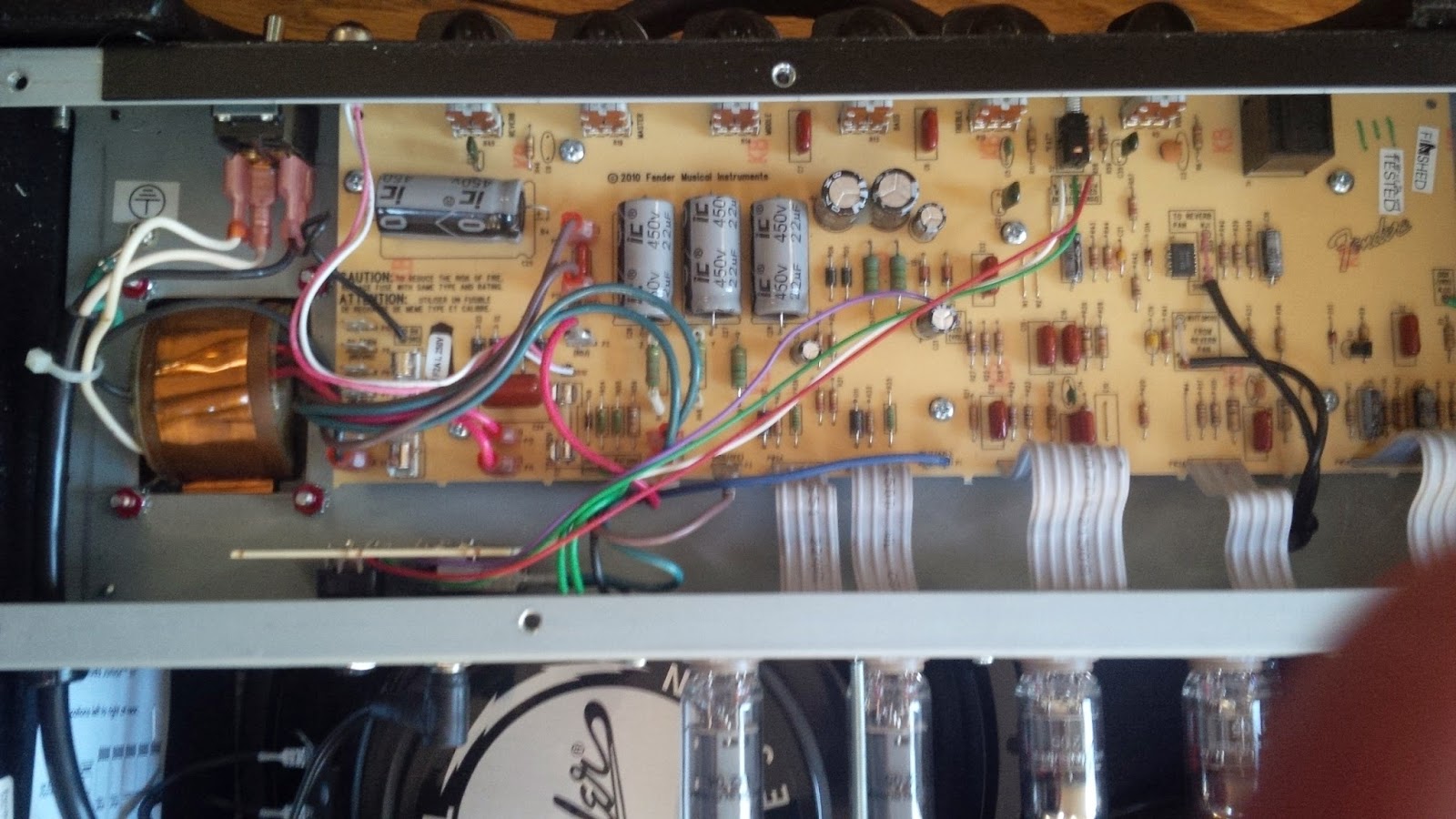 JW Guitarworks Blues Junior Amplifier Modification