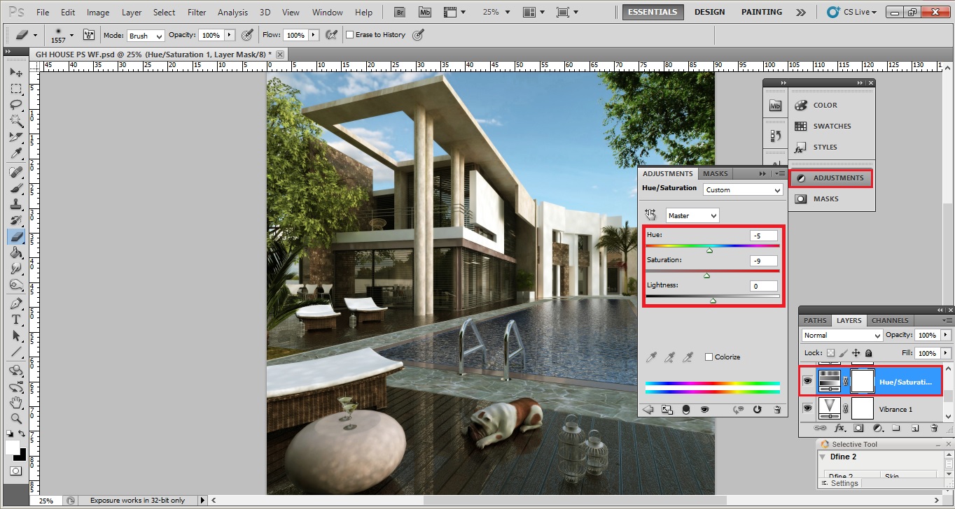 THE MAKING OF GH HOUSE: DAYTIME RENDER TUTORIAL FOR SKETCHUP AND V-RAY