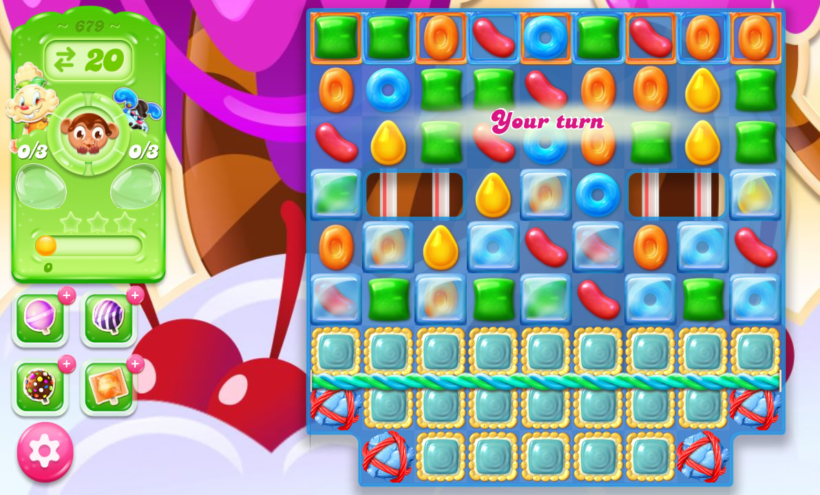 Candy Crush Jelly Saga level 679 Candy Crush Jelly Saga level 679