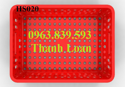 Rổ nhựa trưng bày, rổ nhựa đựng hàng may mặc 0963.839.593 Hs020-5a