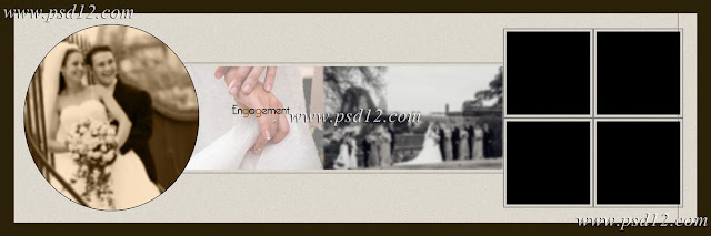 Digital wedding albums custom designs