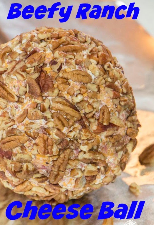 Simple and Delicious Beefy Ranch Cheese Ball