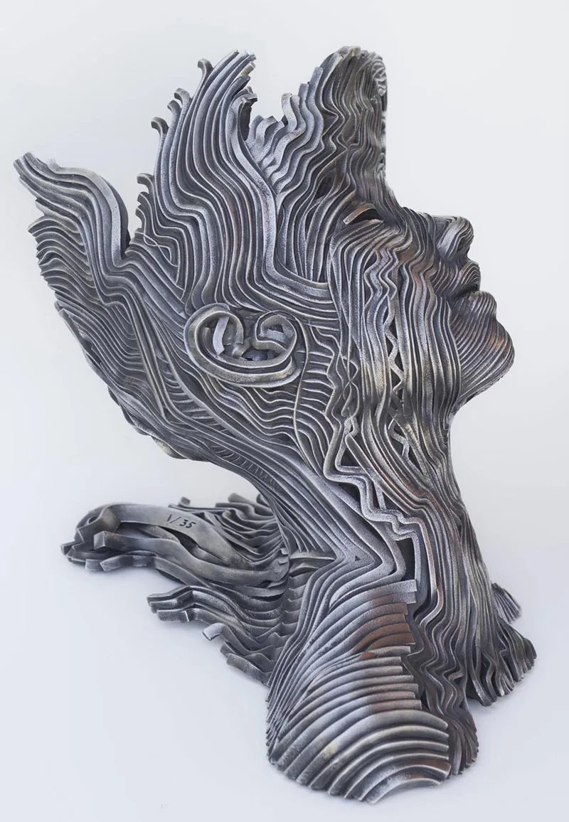 Gil Bruvel 1959 | Stainless Steel sculptures